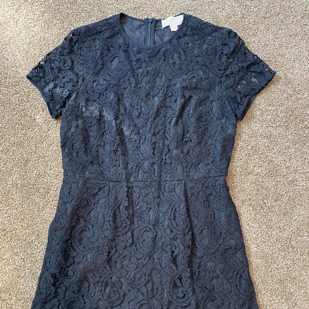 Michael Kors Short Sleeve Lace Dress SZ 4